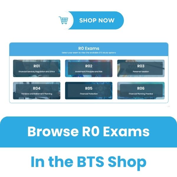 Browse R0 Exam in the BTS Shop