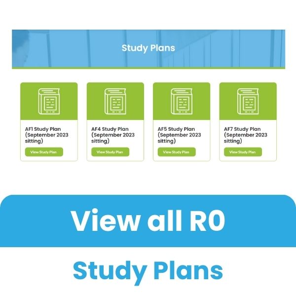 R0 Study Plans
