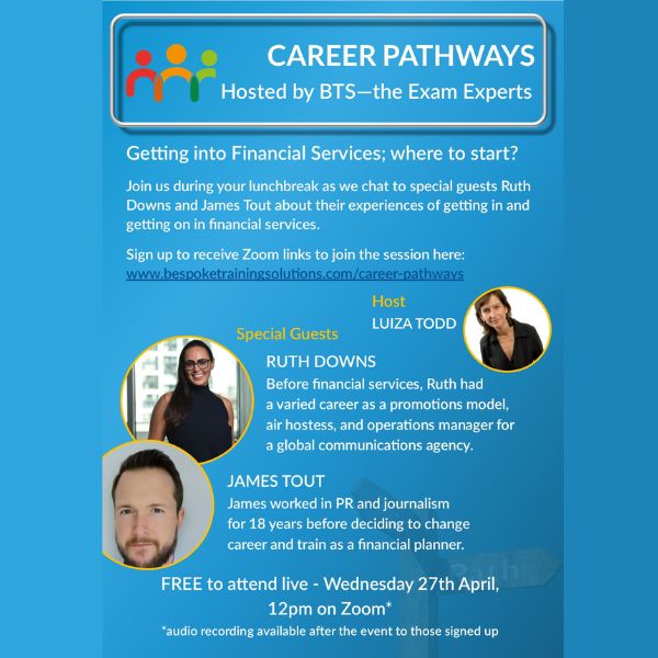 BTS Career Pathways | Getting into Financial Services