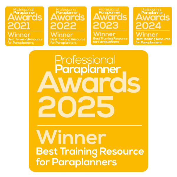BTS are winners at the Professional Paraplanner Awards 5 years running!
